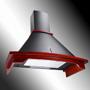 Вытяжка Maunfeld GRETTA 90 B (BLACK) NONPAINTED (НЕОКРАШЕННОЕ дерево)