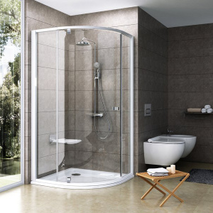 Душевой уголок Ravak PSKK3-100 Transparent, профиль белый