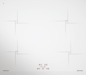 Индукционная варочная панель Barazza 1PIDG64B white glass ceramic