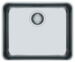 Врезная кухонная мойка FRANKE ANX 110-48, 51х43см, нержавеющая сталь (122.0204.649)