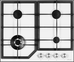 Газовая варочная поверхность Monsher MSG 60 Blanc