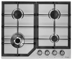 Газовая варочная поверхность Monsher MSG 60 Acier