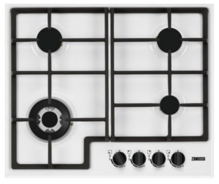 Газовая варочная поверхность Zanussi GPZ363SW белый