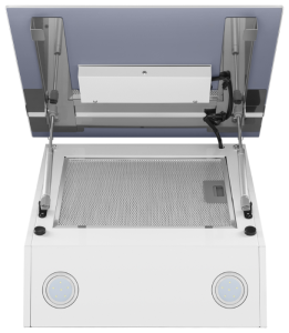 Каминная вытяжка MAUNFELD Medway 50 белый/сатин