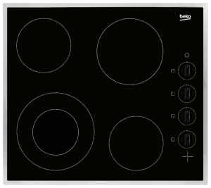 Варочная поверхность Beko HIC64101X черный