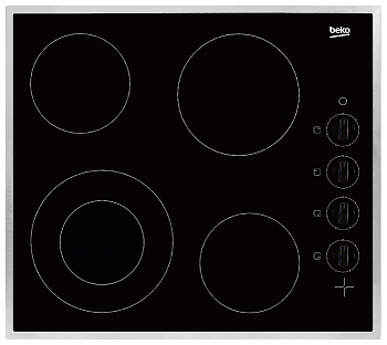 Варочная поверхность Beko HIC64101X черный
