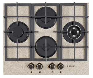 Газовая варочная поверхность Gefest ПВГ 2231-01 Р48 бежевый