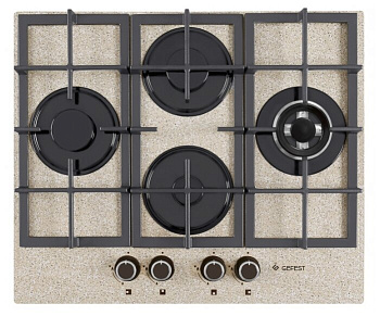 Газовая варочная поверхность Gefest ПВГ 2231-01 Р48 бежевый