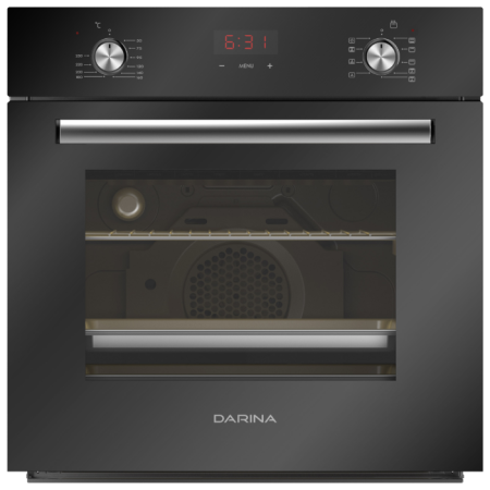 Духовой шкаф Электрический Darina 2V5 BDE 112 708 M зеркальный/черный