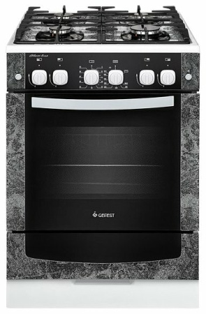 Плита Газовая Gefest ПГ 6500-02 0113 черный мрамор