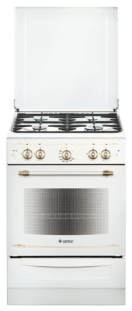 Плита Газовая Gefest ПГ 6100-02 0185 белый/золотистый