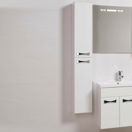 Шкаф-пенал AQUATON Диор белый