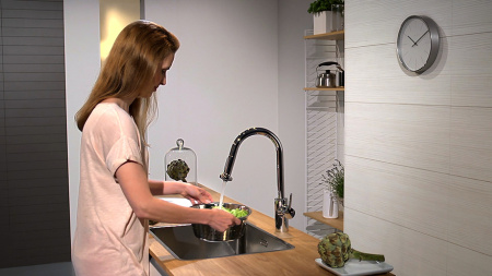 Смеситель Hansgrohe Talis S2 Variarc 14877000 для кухонной мойки