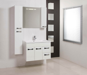 Шкаф-пенал AQUATON Диор белый