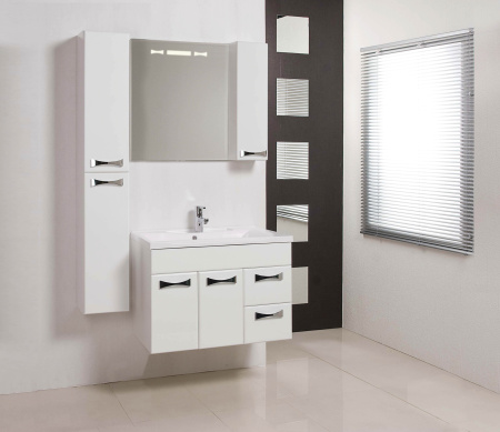 Шкаф-пенал AQUATON Диор белый