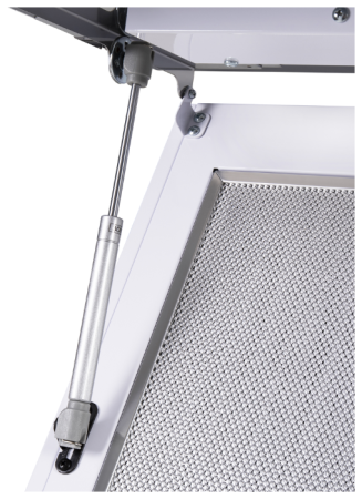 Каминная вытяжка MAUNFELD Medway 50 белый/сатин