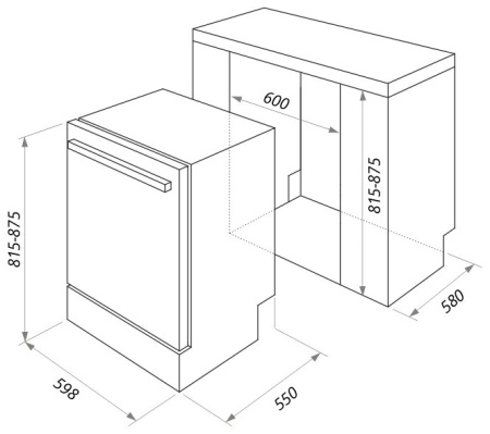 Встраиваемая посудомоечная машина MAUNFELD МLP-12IM
