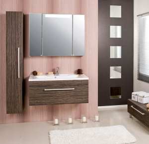 Зеркало-шкаф AQUATON Мадрид 120 с подсветкой