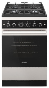 Плита Газовая Gefest ПГ 5500-02 0069 черный/серебристый