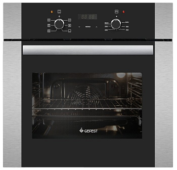 Электрический духовой шкаф  Gefest ЭДВ ДА 622-02 Н3 нержавеющая сталь
