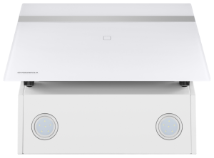 Каминная вытяжка MAUNFELD Medway 50 белый/сатин