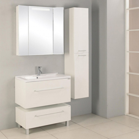 Шкаф-пенал AQUATON Мадрид белый