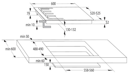 Газовая варочная поверхность Gorenje GE690X нержавеющая сталь
