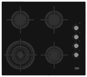 Газовая варочная поверхность Beko HILW64122S черный