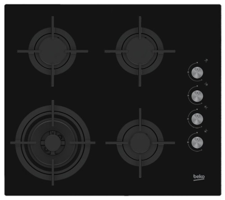 Газовая варочная поверхность Beko HILW64122S черный