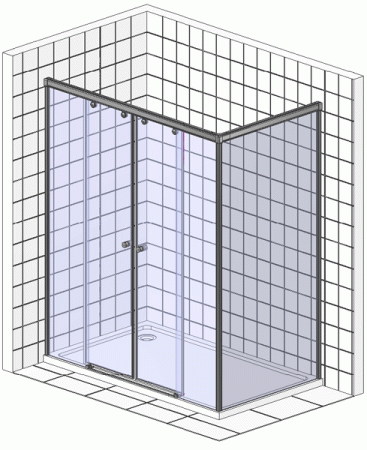 Душевой уголок RGW Classic CL-43 (1660-1710)x700