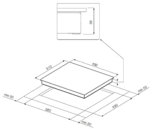 Газовая варочная поверхность GRAUDE GS 60.3 G
