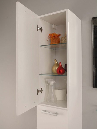 Шкаф-пенал AQUATON Мадрид белый